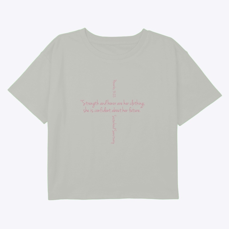 "Strength and honor are her clothing..."