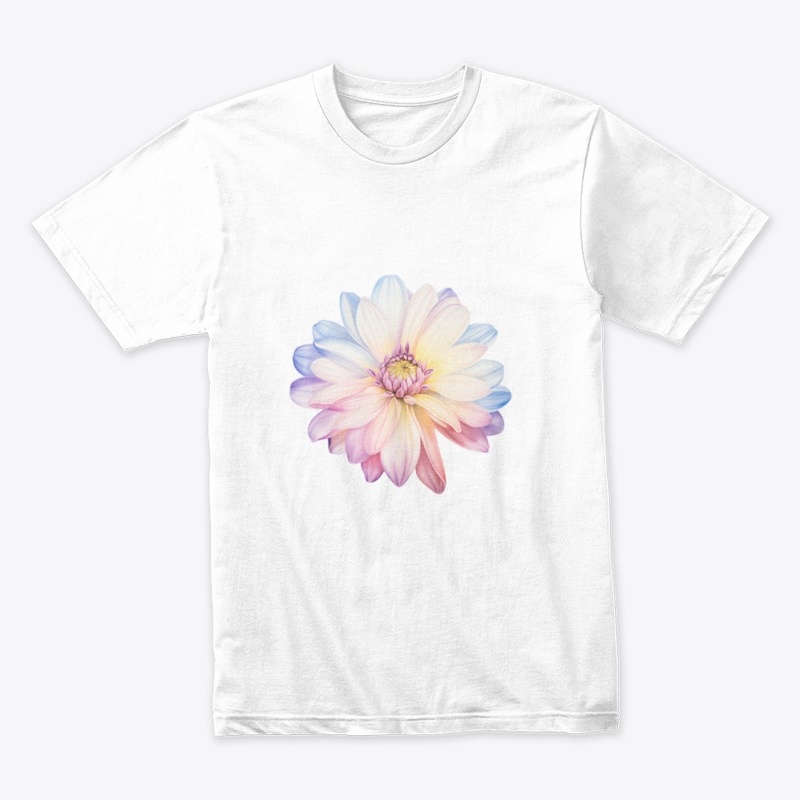 Whispers of Spring: Pastel Flower