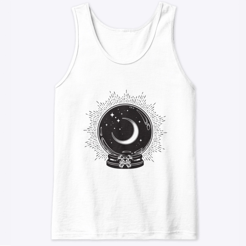 Crescent Moon Crystal Ball
