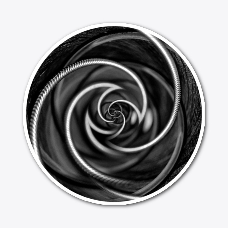 Spiraled Strings Guitar Design