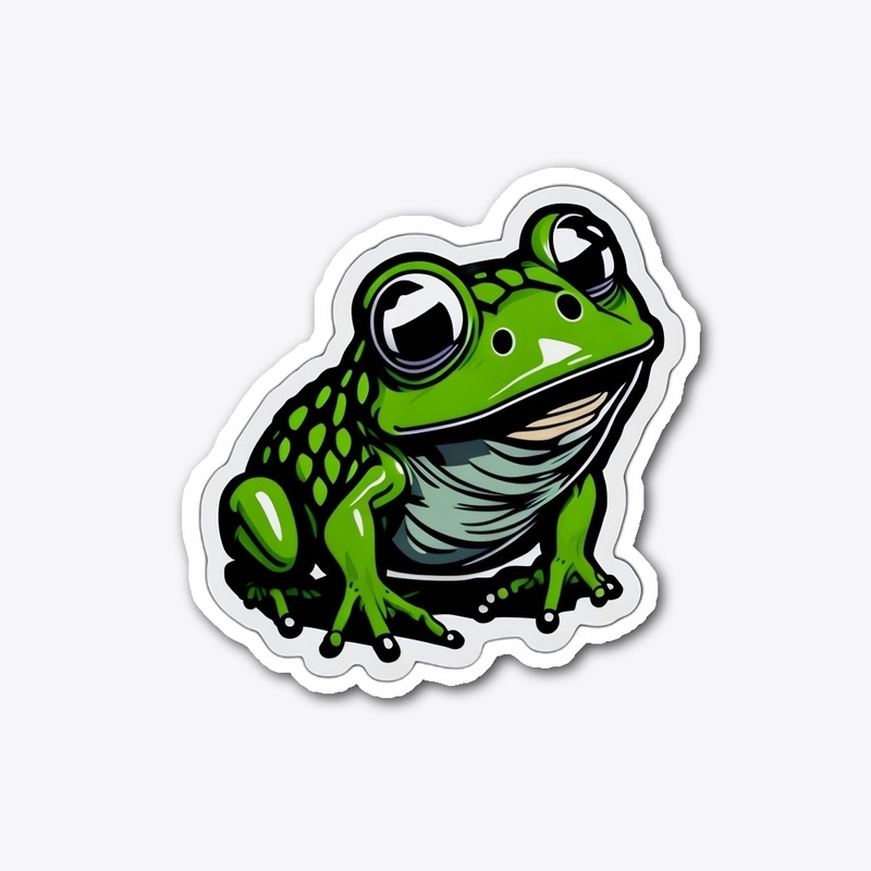 Cute frog