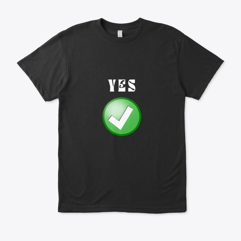 Say YES (White)