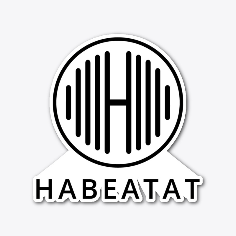 Habeatat Retro Collage Label