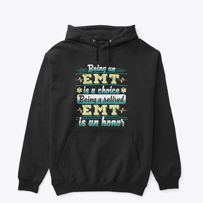 Proud Retired EMT Hoodie