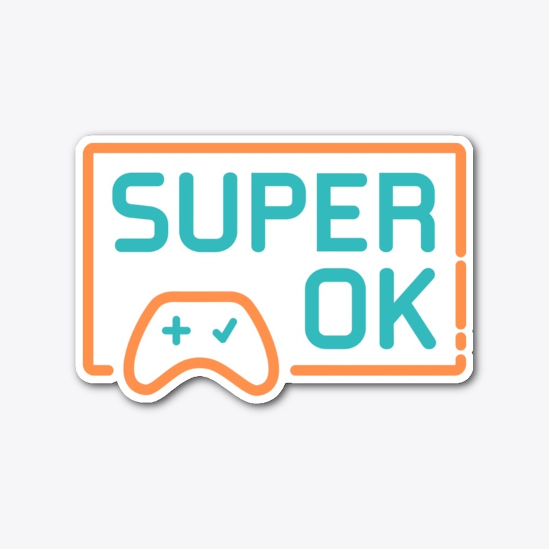 SuperOK Logo Sticker