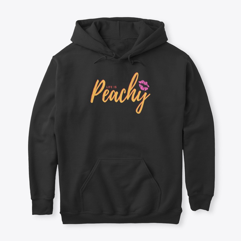 Life Is Peachycool Topfunny Cute Graphic