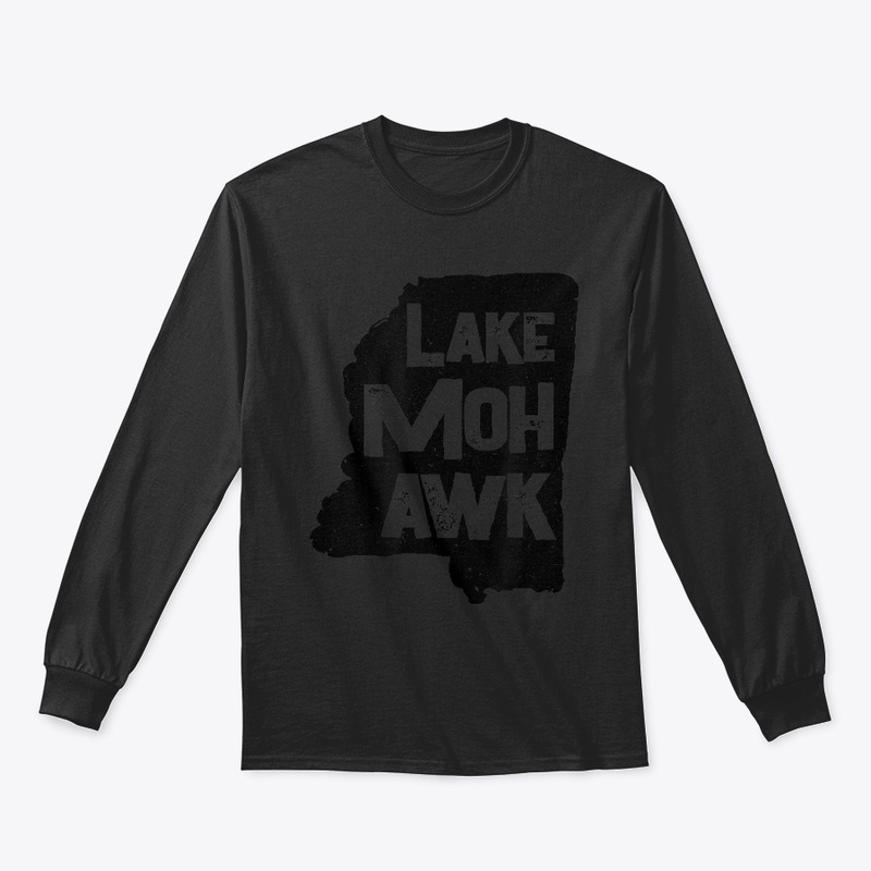 Lake Mohawk State Outline Mississippi T 