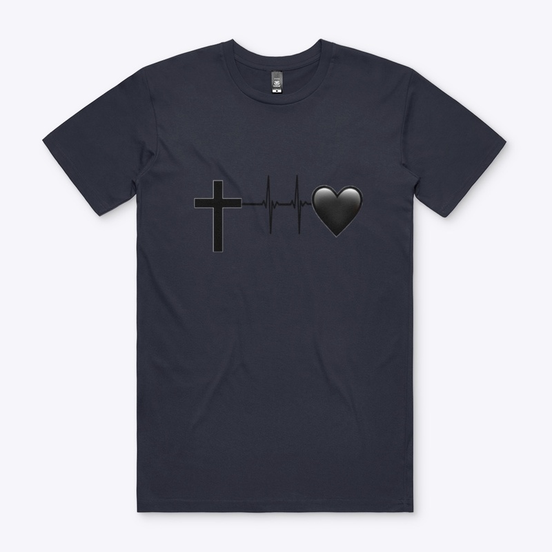 Cross & heart pulse