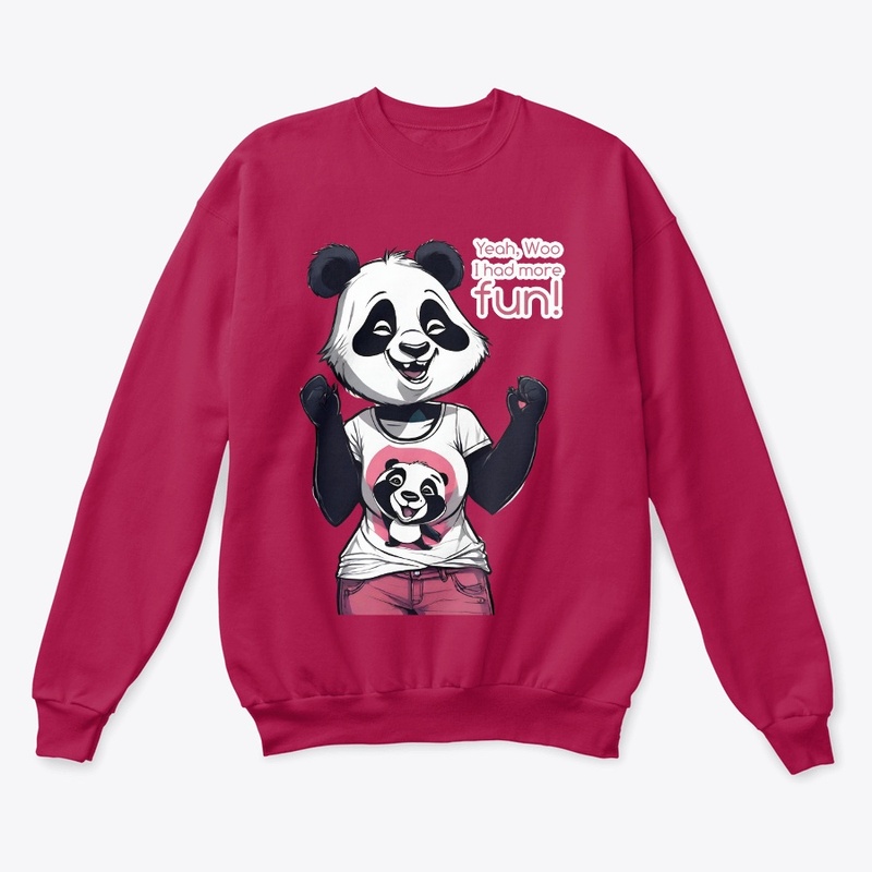 Funny Panda Christmas - I Had More Fun!