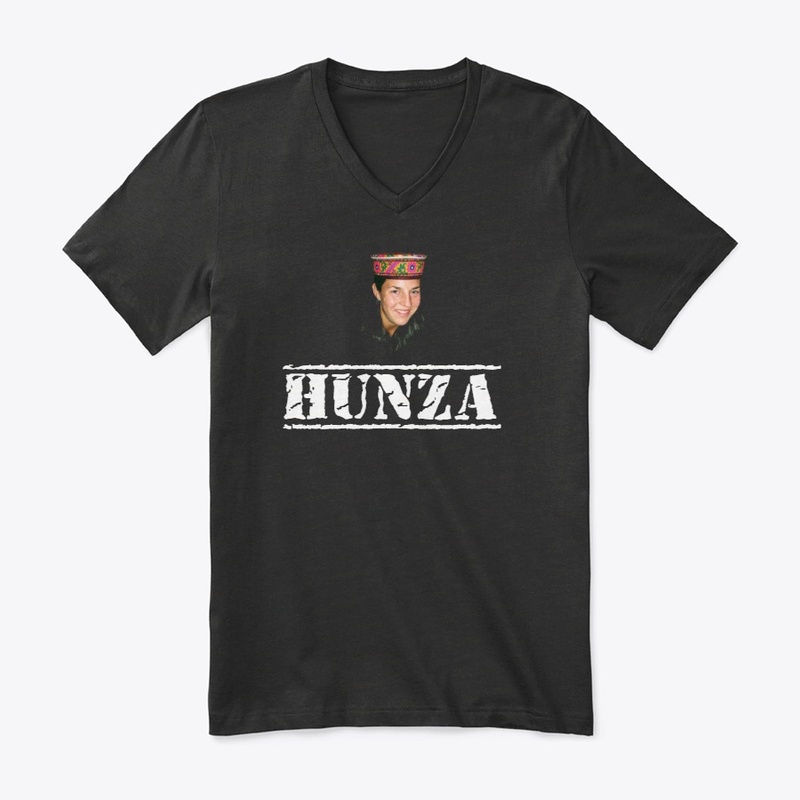Hunza designed  shirts and tee
