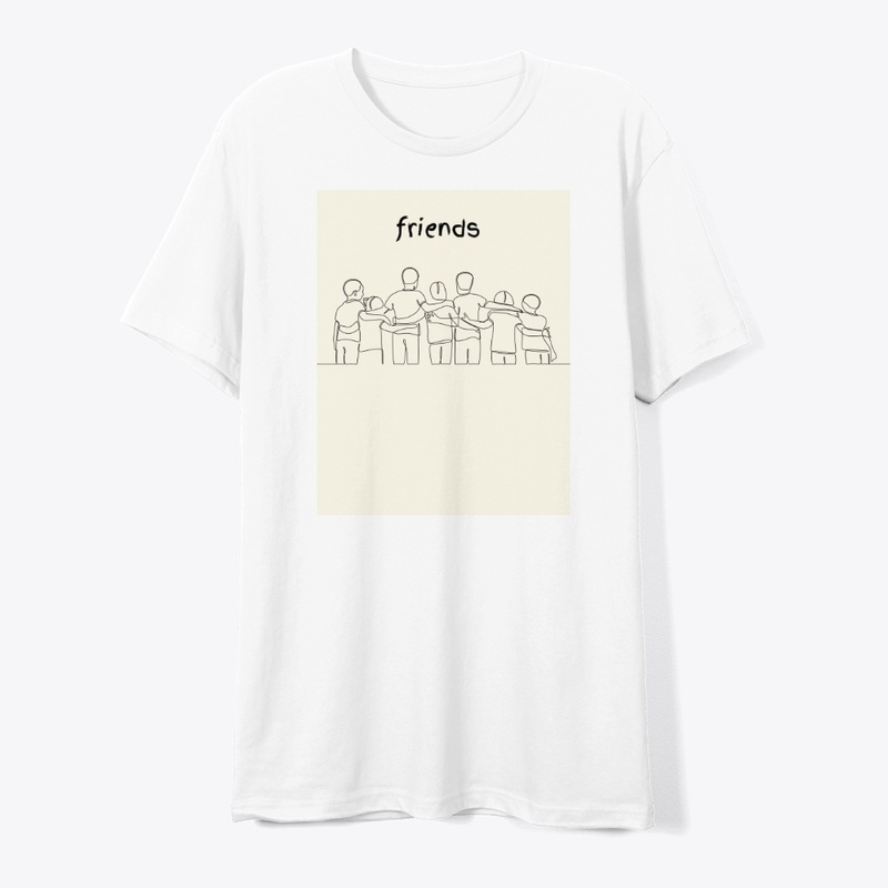 "Colorful Friends Tee"