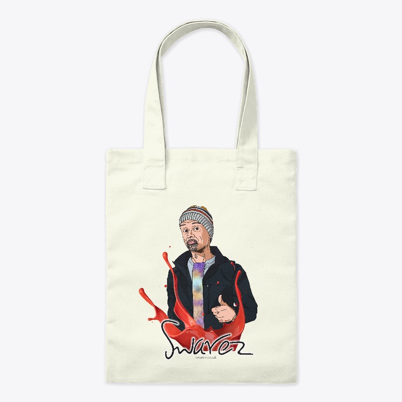 Swarez Characature design with logo