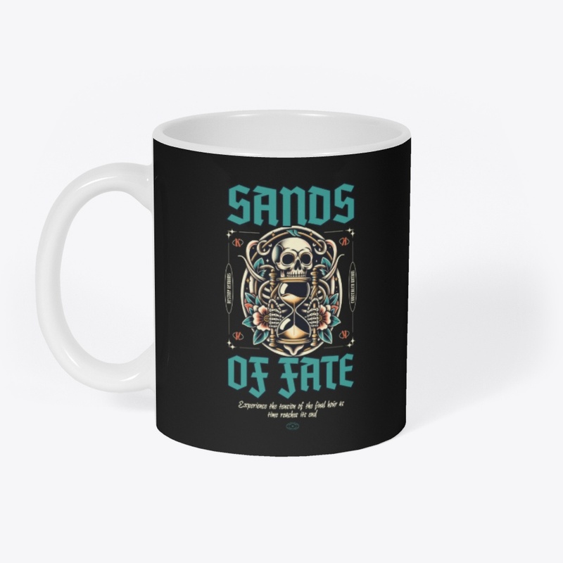 Vintage Sands of Fate Magical Edgy Skull