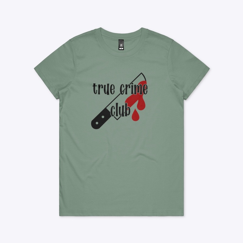 True Crime Club - black + red