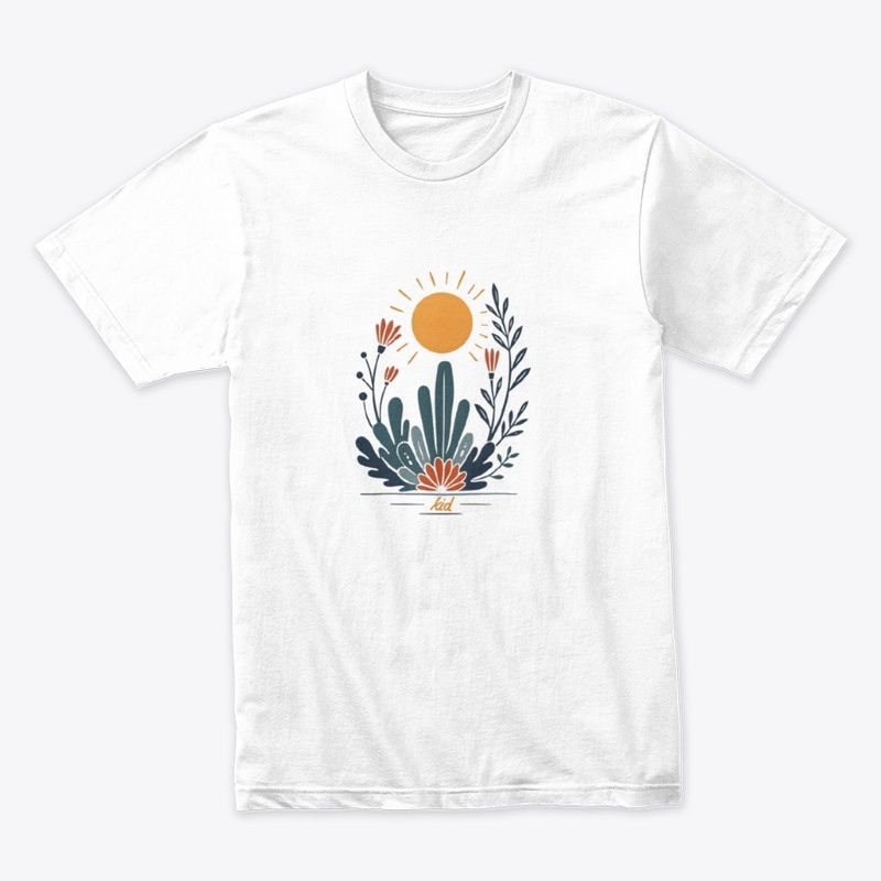 Modern, elegant graphic T-shirt design