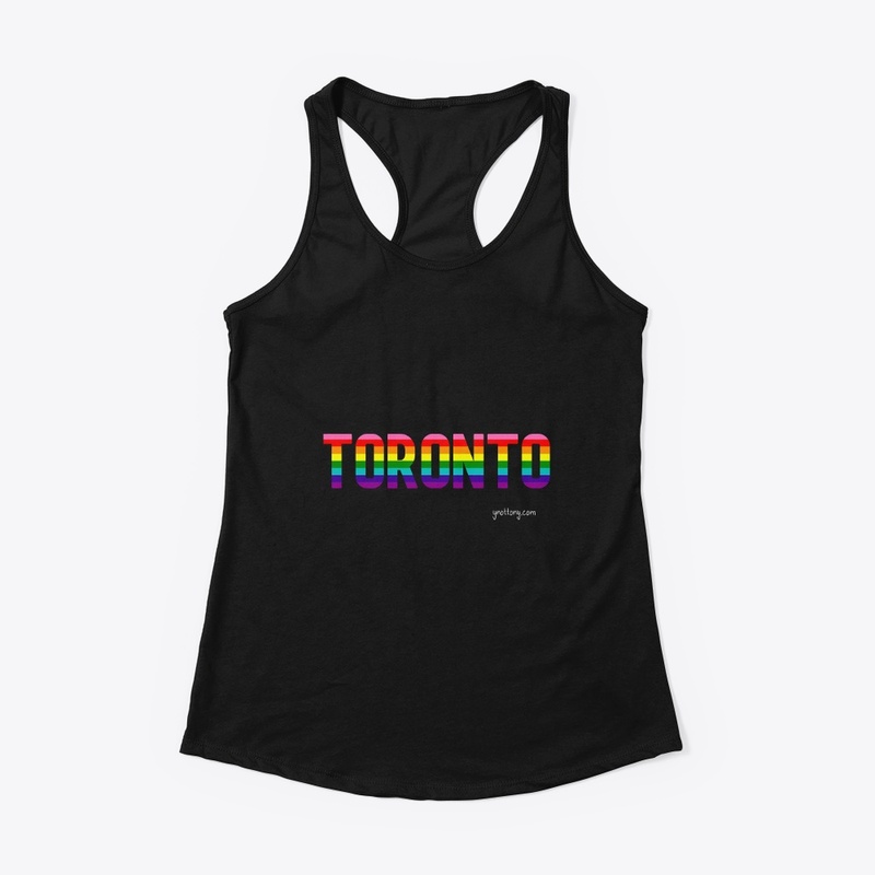 Toronto Pride Rainbow Flag Apparel
