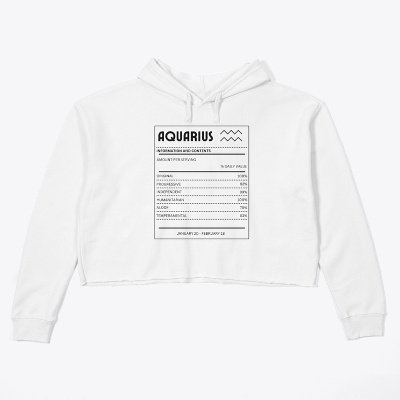 Aquarius May Contain