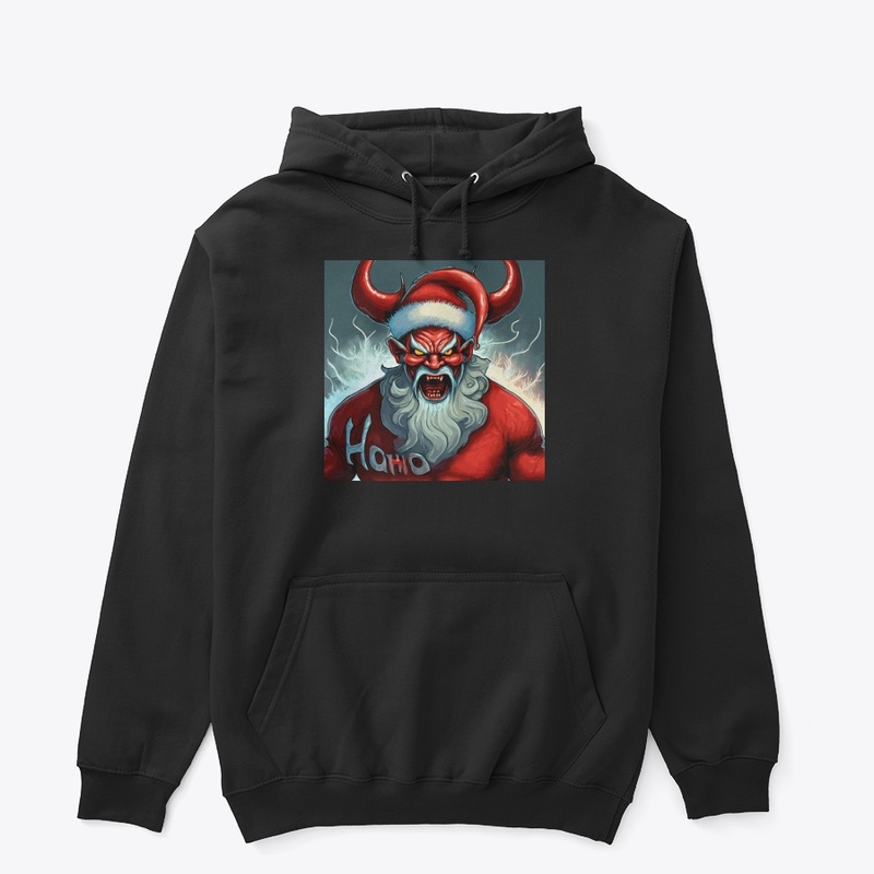 Santa Claws (punny and eye-catching)