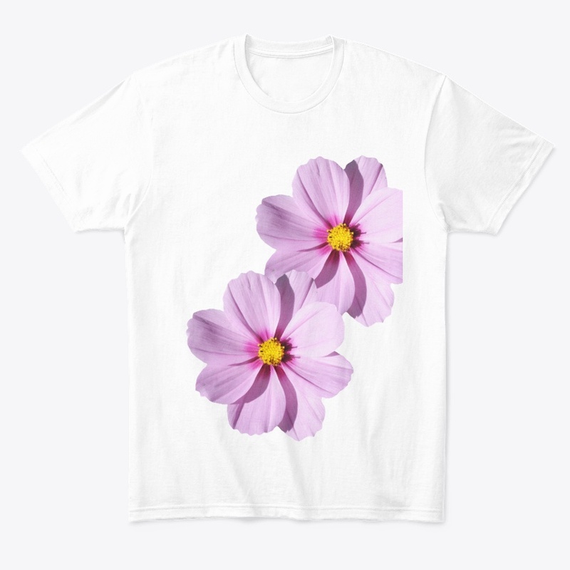 Beautiful flowers design t shirt