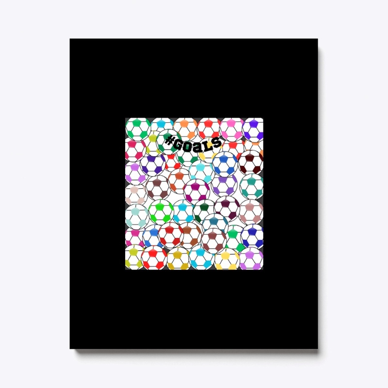goals football art sticker