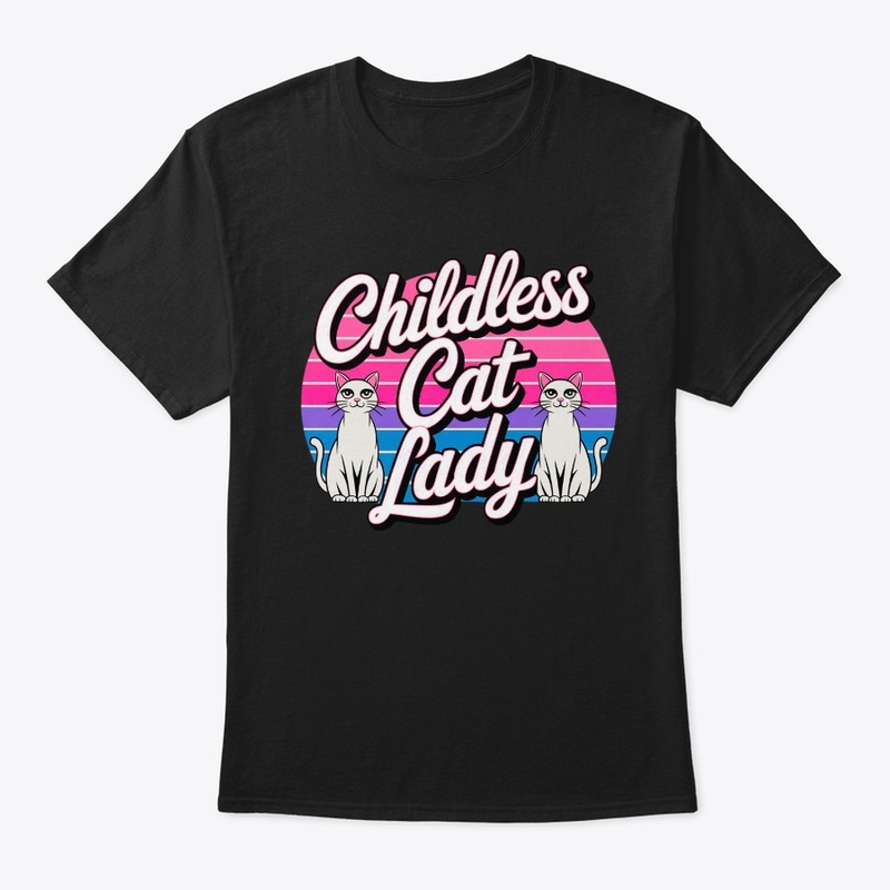 childless cat lady shirt