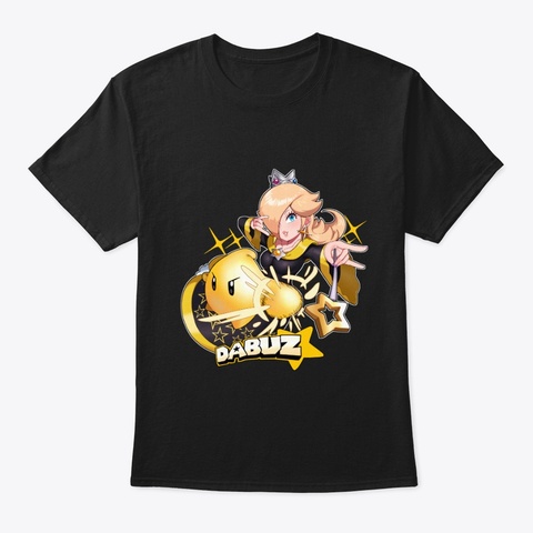 Dabuz's Cosmic Queen Black T-Shirt Front