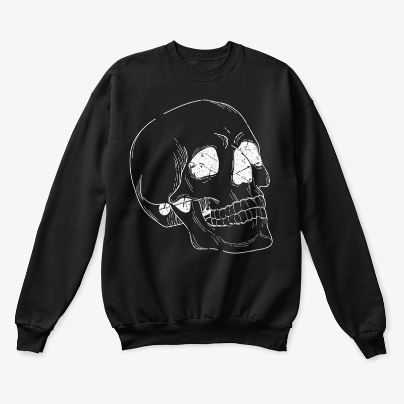 Gothic Skull Face Halloween Skeleton Occ