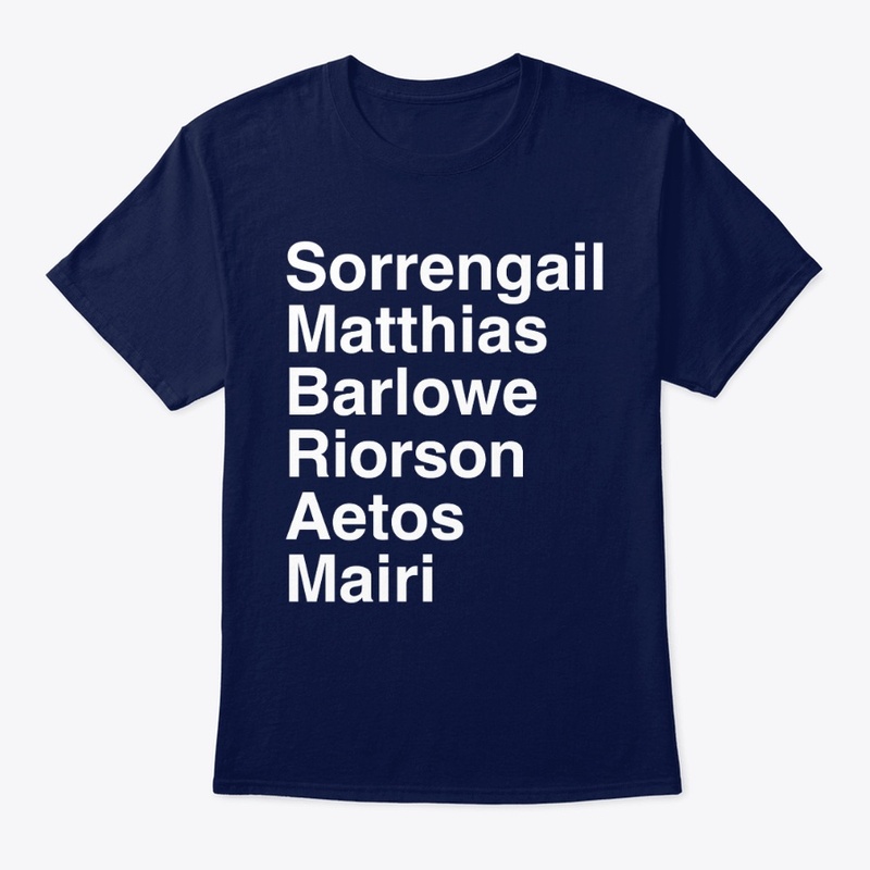 4th Wing - Rider Names (White Text)