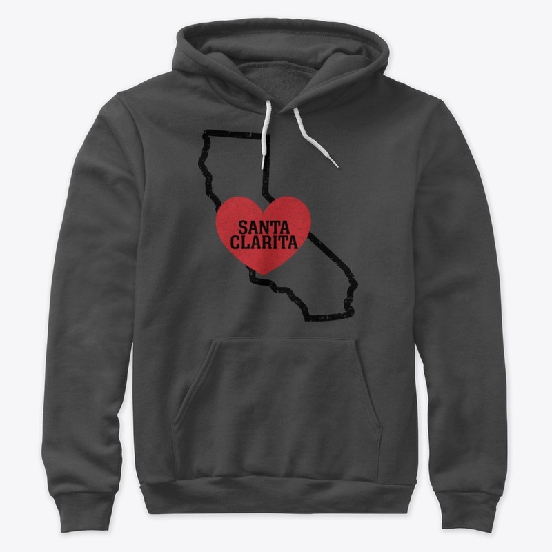 Santa Clarita California Heart Shirt 
