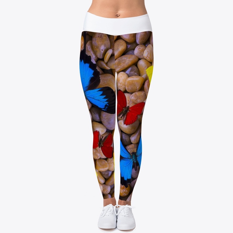 Butterflies Leggings for Women & Girls