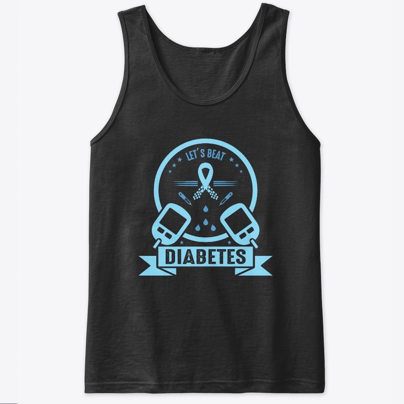 Lets Beat Diabetes -Diabetes Day T shirt