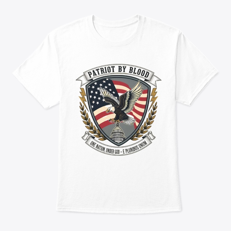 Patriotic by Blood Eagle Shield Design