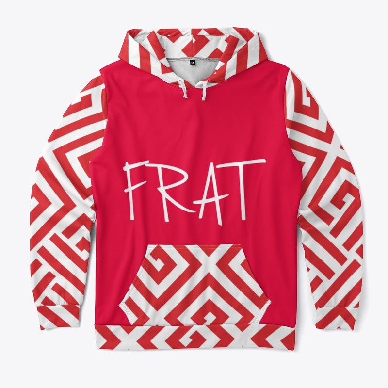 Red and White Diagonal Lines FRAT 