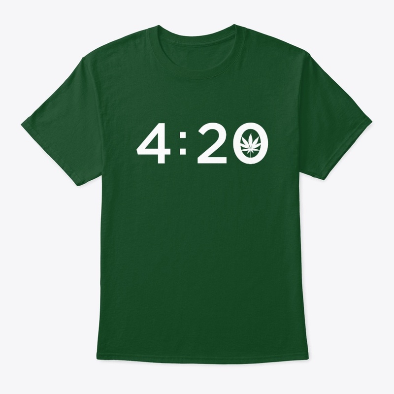 4.20 Weed Leaf clock