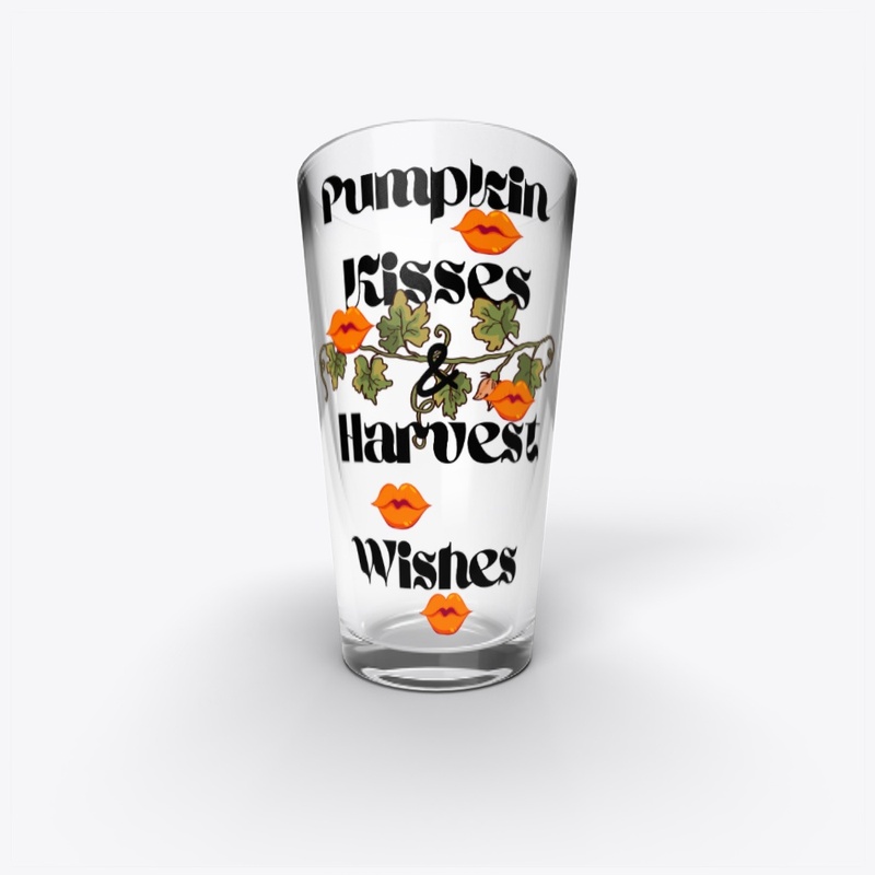 Pumpkin kisses harvest wishes