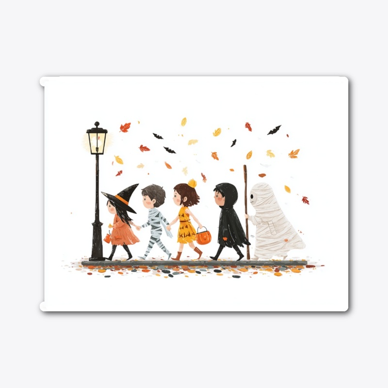 Halloween Trick-or-Treat Art
