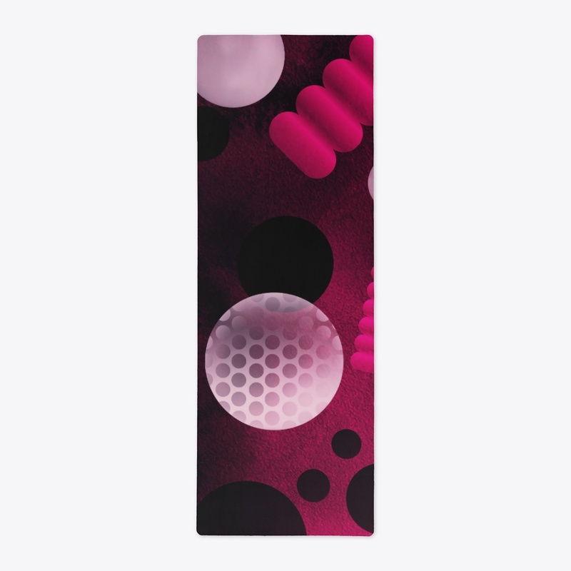Pinks and Black Abstracts