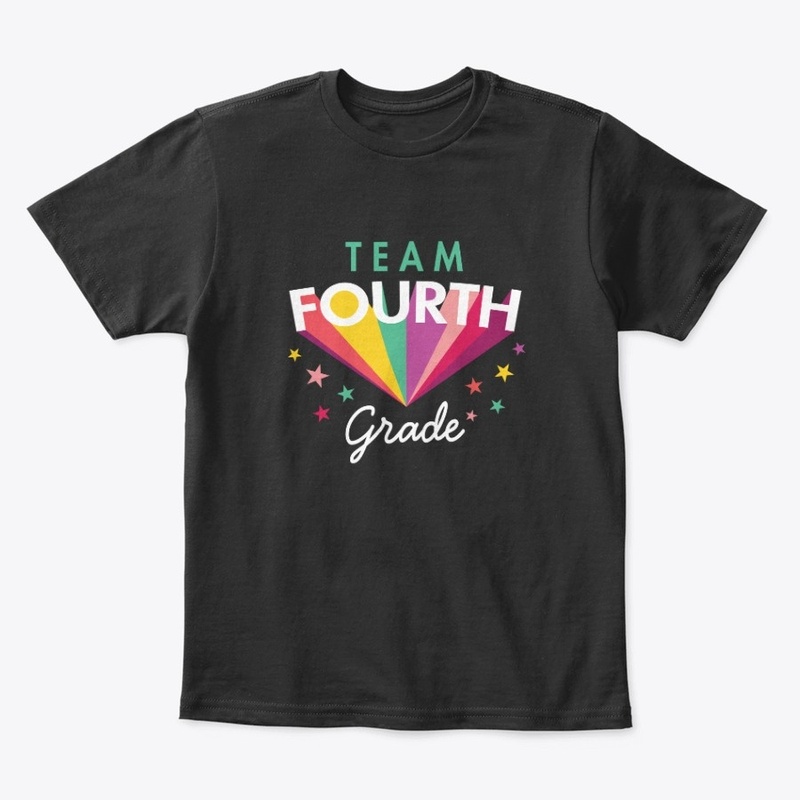 Team 4th Fourth Grade Teacher Shirt
