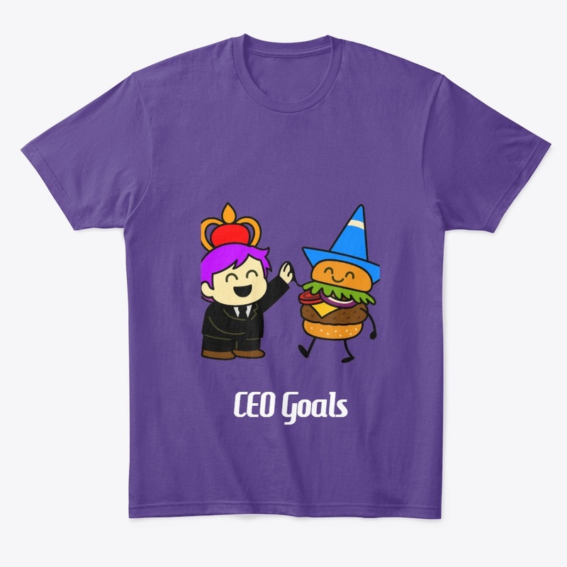 'CEO Goals' merch
