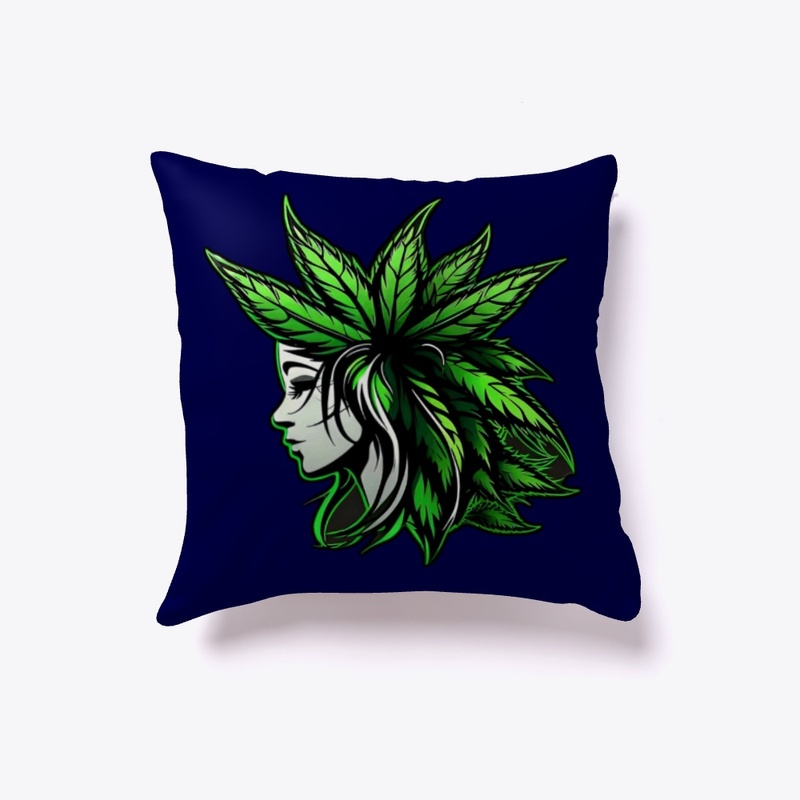 Leaf Poke Canna Goddess Mascot