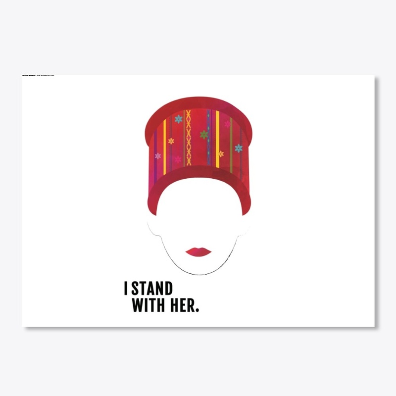 Kachin - I Stand With Her sticker