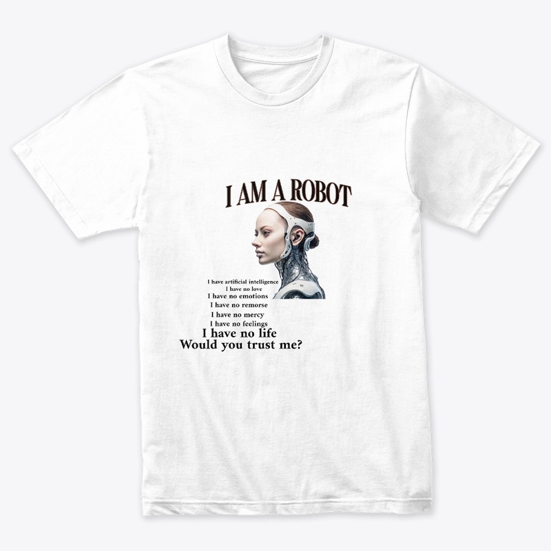 I AM A ROBOT  WOULD YOU TRUST ME?