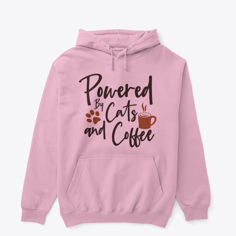 Powered By Cats And Coffee - Quote