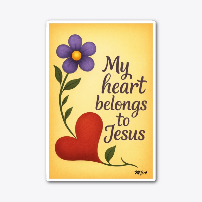 My heart belongs to Jesus