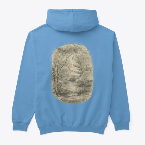 The Nightingale Carolina Blue T-Shirt Back