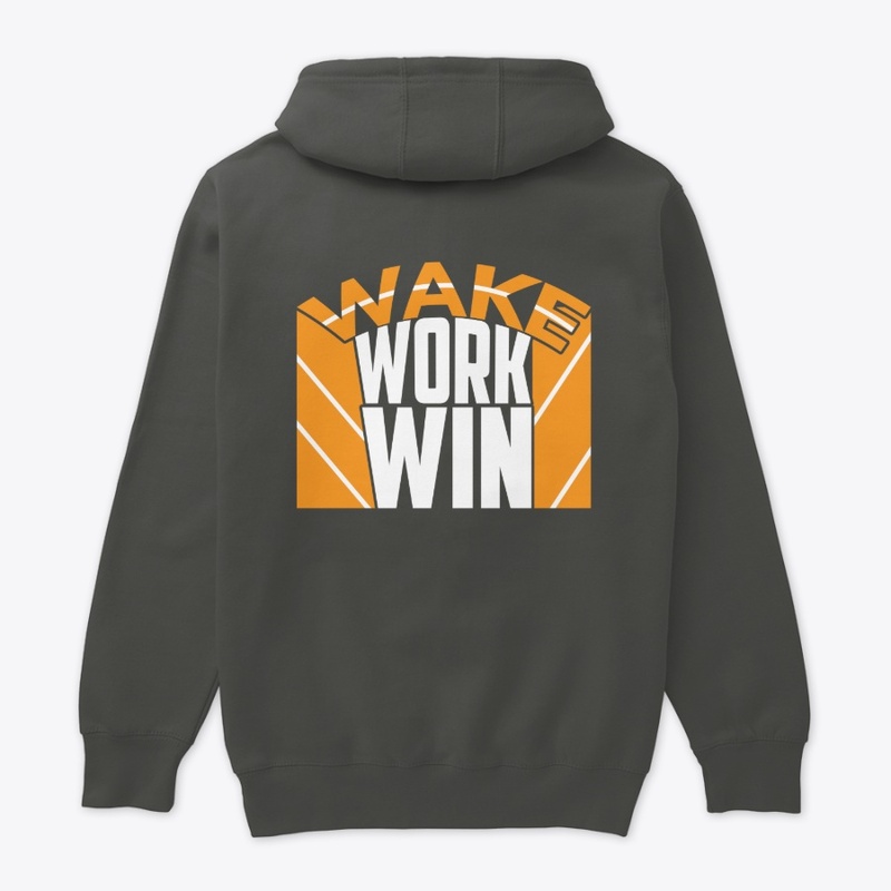 make work win-typography shirt & hoodie 
