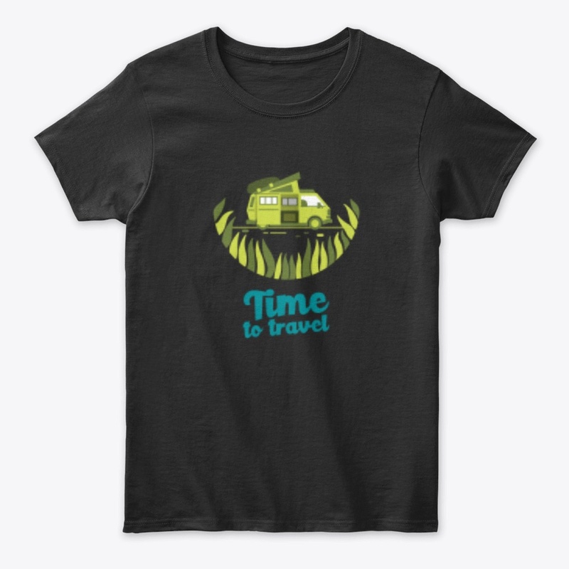 Time To Travel - Camping Shirt
