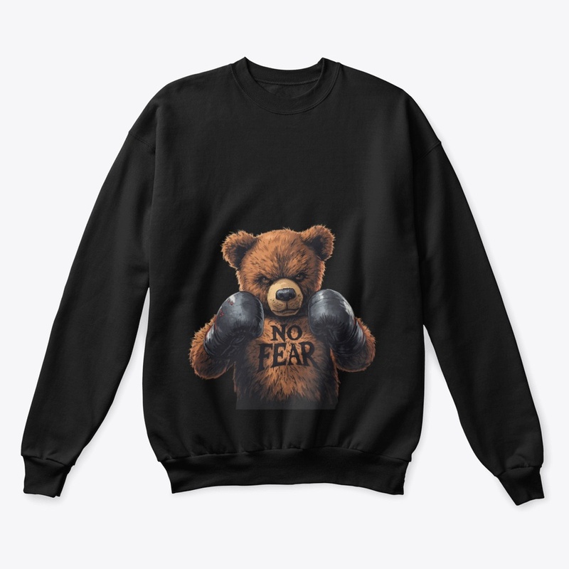 No Fear Fighter Bear – Battle-Ready Cute