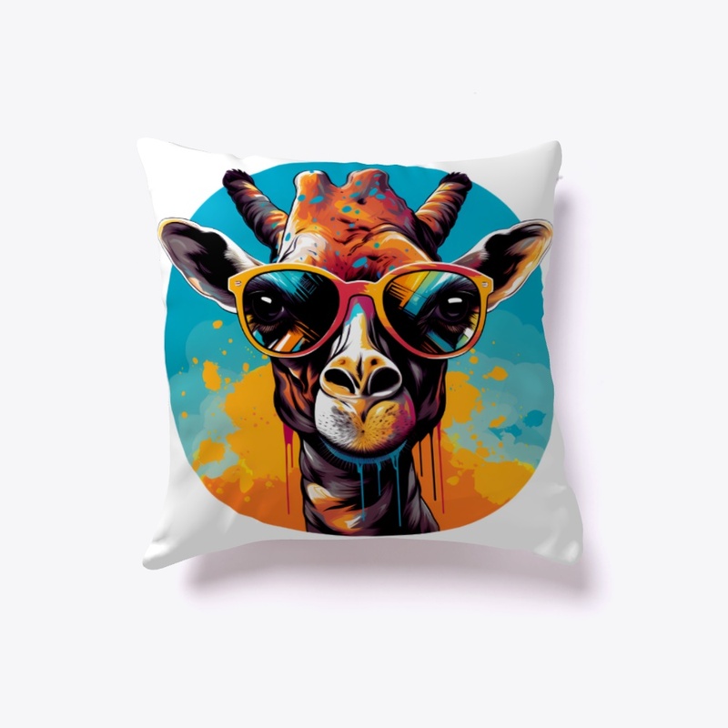 Giraffe Indoor Pillow