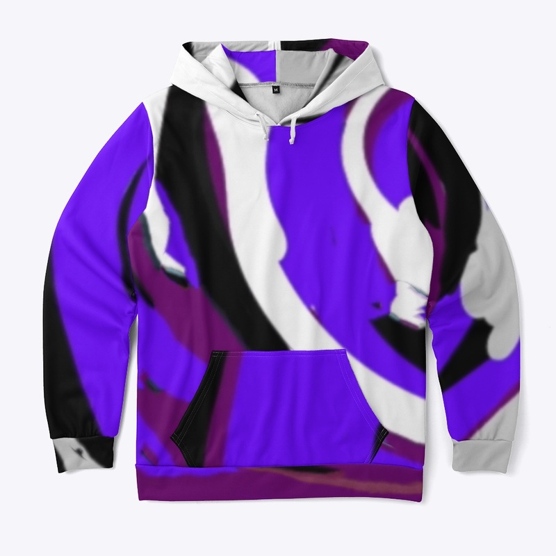 Gooey Background Purple Spiral